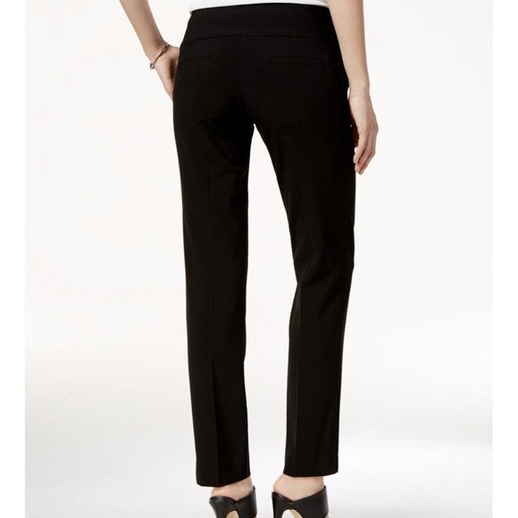 BCX Junior’s Straight-leg Trousers Pants Size 0 Black - Picture 3 of 5